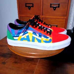 NWOT Vans Men's Multicolor Sneakers_12